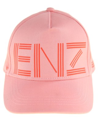 Розовая кепка KENZO: фото - Invogue